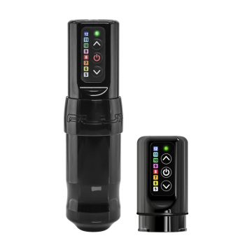 FK Irons Spektra Flux Wireless Tattoo Machine with Additional Powerbolt - Stealth
