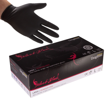 100kpl  kertakäyttö Unigloves Powder Free Latex käsineet