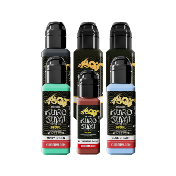 Bundle of 10 Kuro Sumi Imperial Inks - Expiry Aug 2024