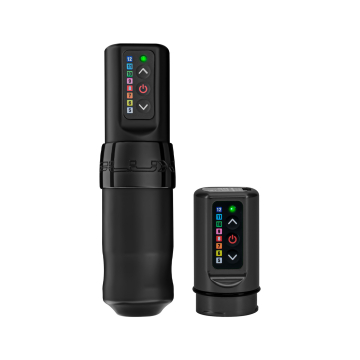 Spektra Flux Tattoo Machine with Additional Powerbolt - Black Ops