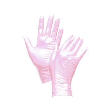 Box of 100 Uniglove Fancy Rose Nitrile Gloves