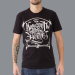 Luxury Hustle Wear T-Shirt El Whyner 'Cant Knock The Hustle' in Black