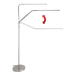 Daylight Slimline LED Floor Lamp