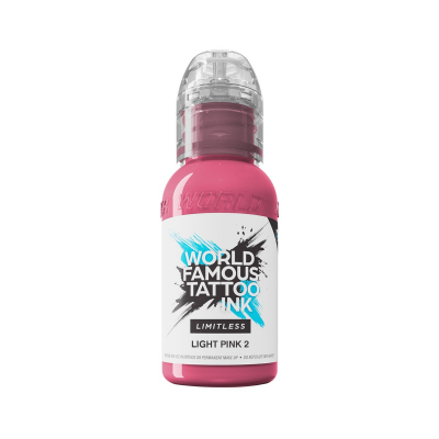 World Famous Limitless Tattoo Ink - Light Pink 2 30ml