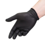 Box of 100 Stellar Nitrile Black Gloves - Case of 10 thumbnail